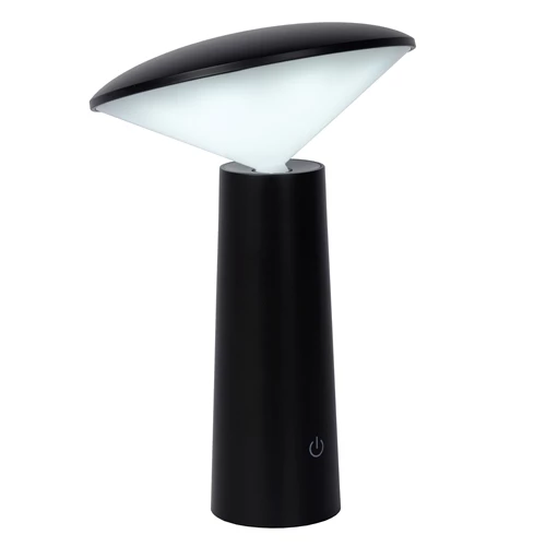 Lucide JIVE - Rechargeable Table lamp Indoor/Outdoor - Battery pack - Ø 13,7 cm - LED Dim. - CCT - 1x3W 2800K/6500K - IP44 - Black - detail 1